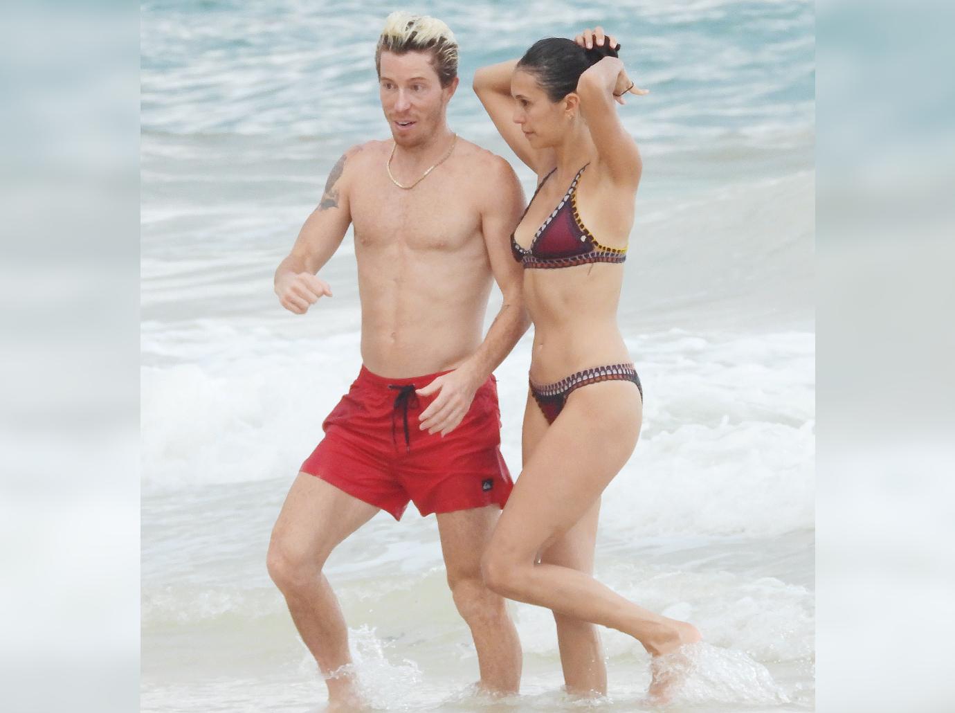 Nina Dobrev & Boyfriend Shaun White Vacation with Friends in