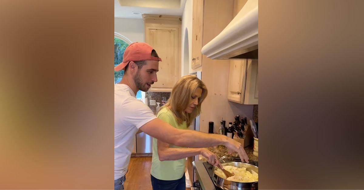 vanna white son nikko santo pietro cooking video