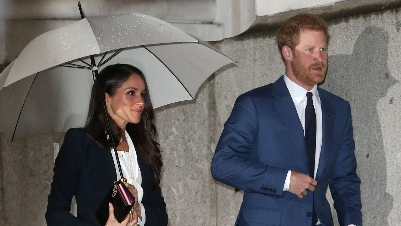 Image of the Duke and Duchess of Sussex had reportedly been house-hunting in the Cotswolds, the posh countryside enclave, earlier this year.