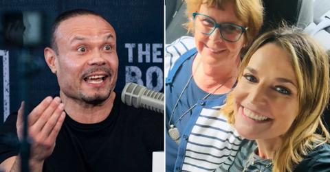 image split of dan Bongino, Savannah Guthrie and Nancy guthrie