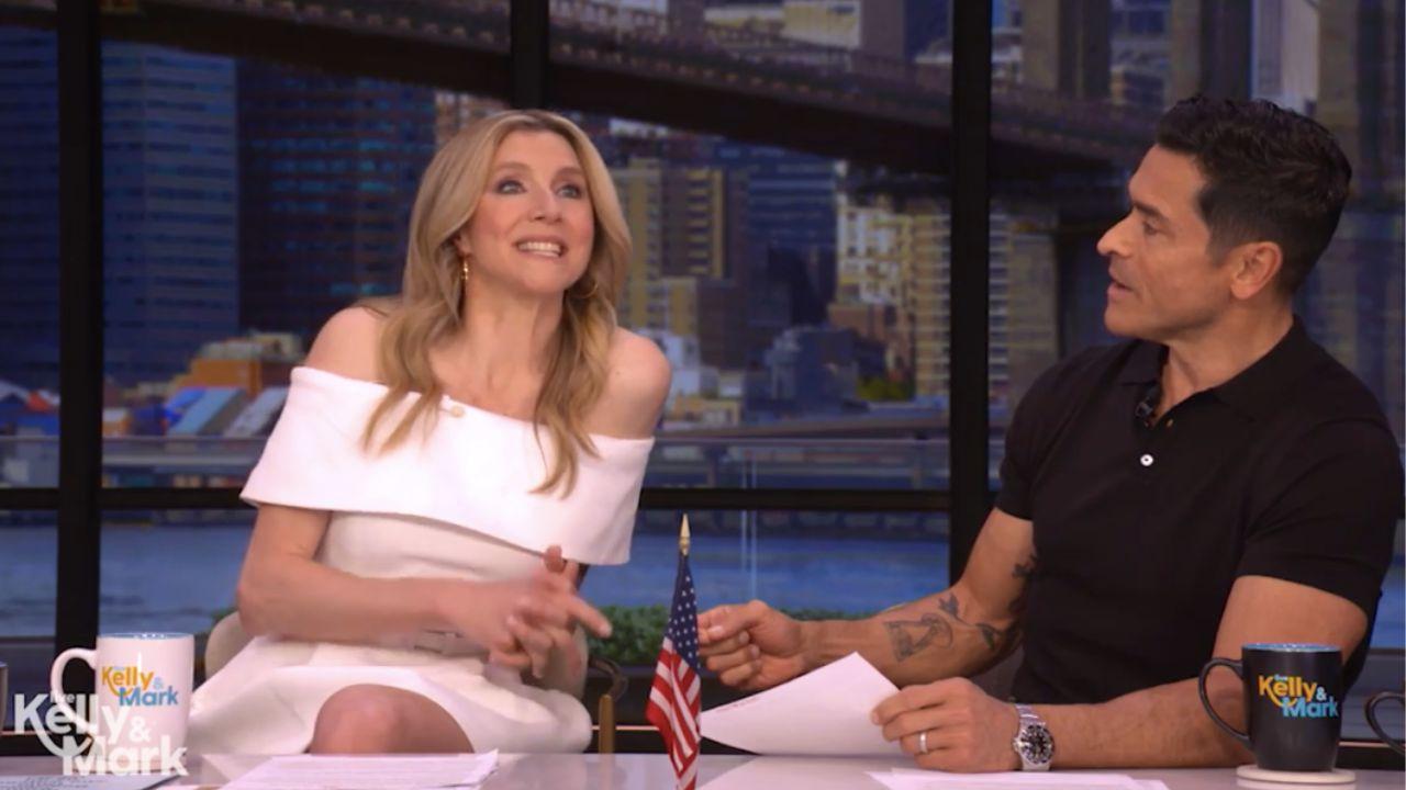 Image of Sarah Chalke shared her daughter told her current boyfriend that she is 'crazy' and 'farts all the time.'