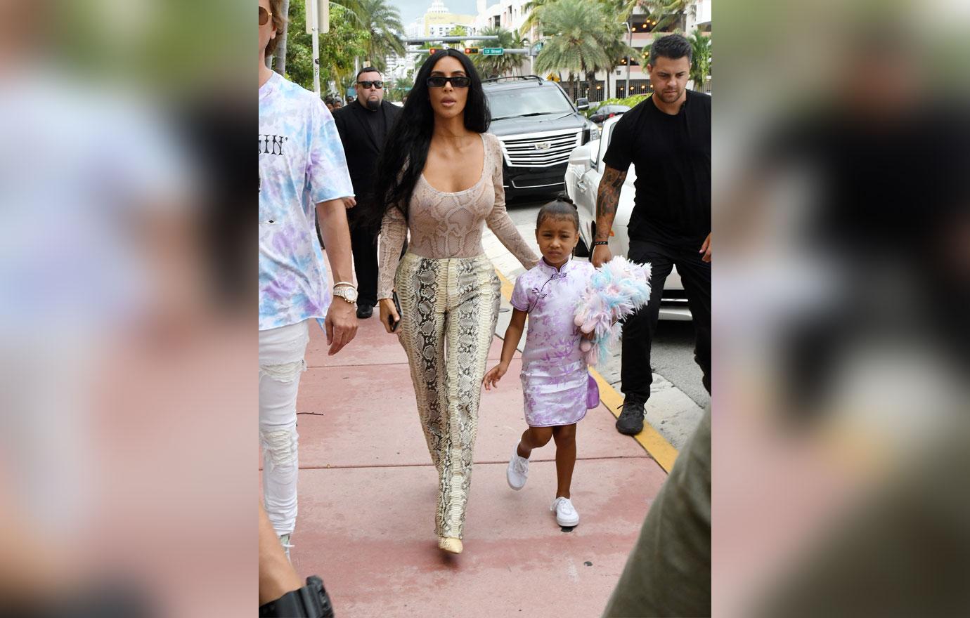 Kim with north