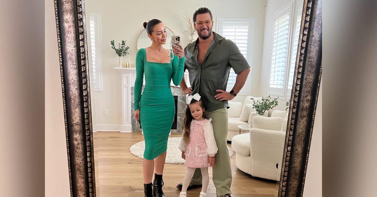 Photo of Scheana Shay, Brock Davies and their daughter, Summer Moon