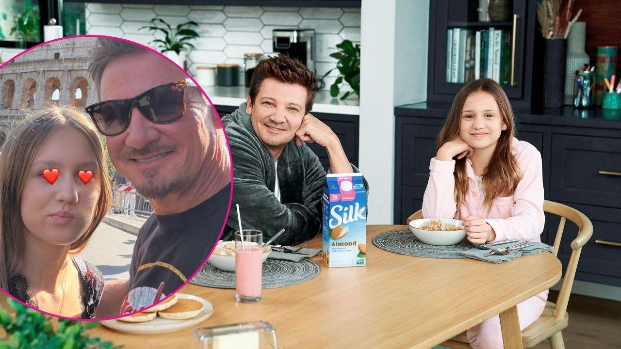 Image of Jeremy Renner documented a memorable getaway in Italy with his daughter.