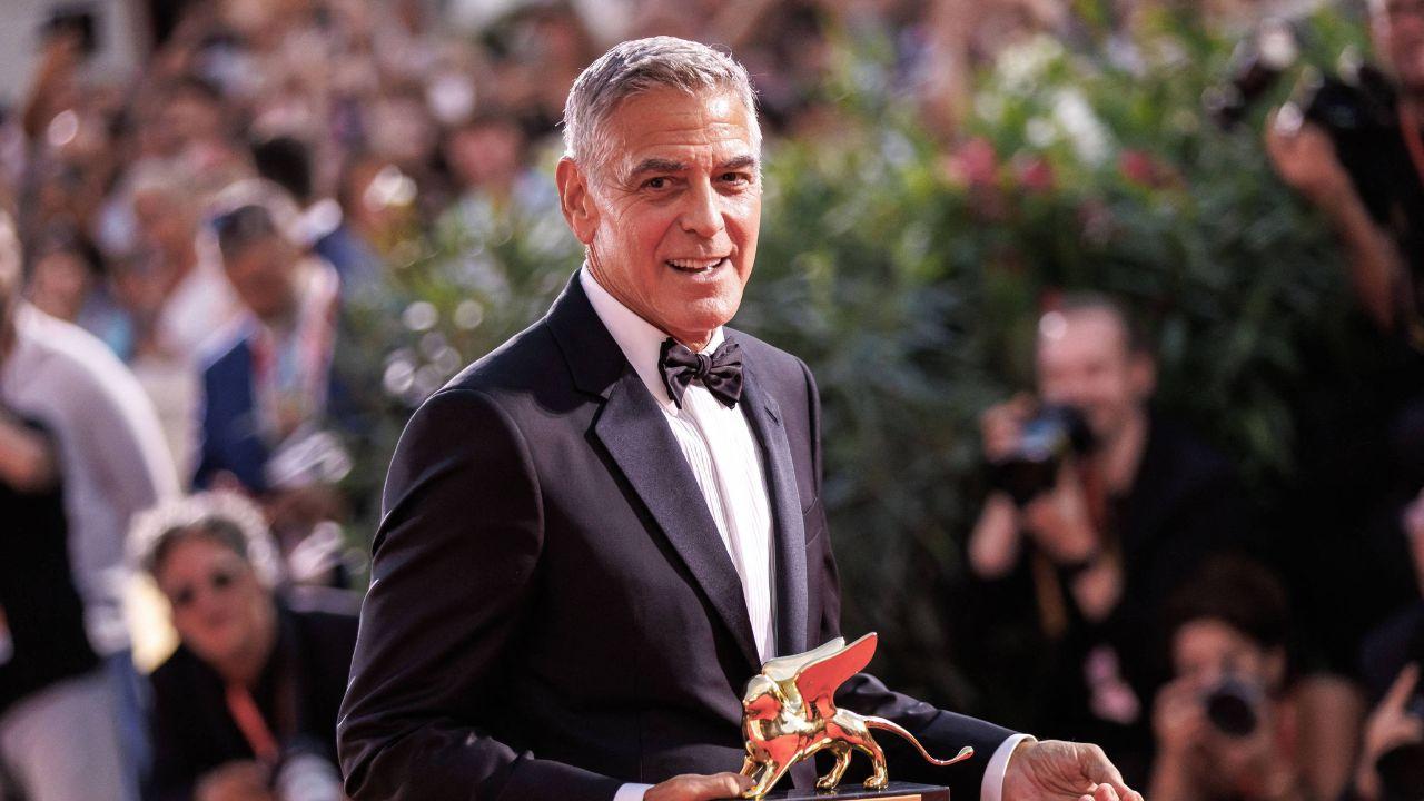 image of George Clooney said he stepped away from directing because the job would keep him away from his 9-year-old children for too long.