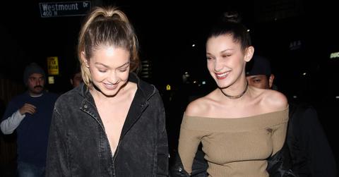Gigi bella hadid hold hands clubbing