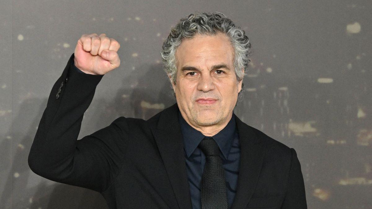Image of Mark Ruffalo called for a government focused on public needs over wealth and power.