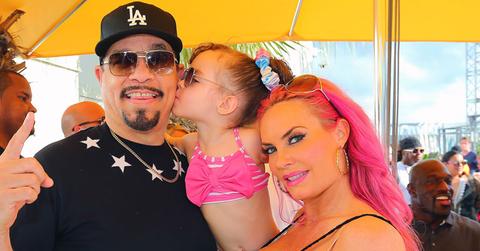 Ice-T And Coco Austin With Daughter Chanel