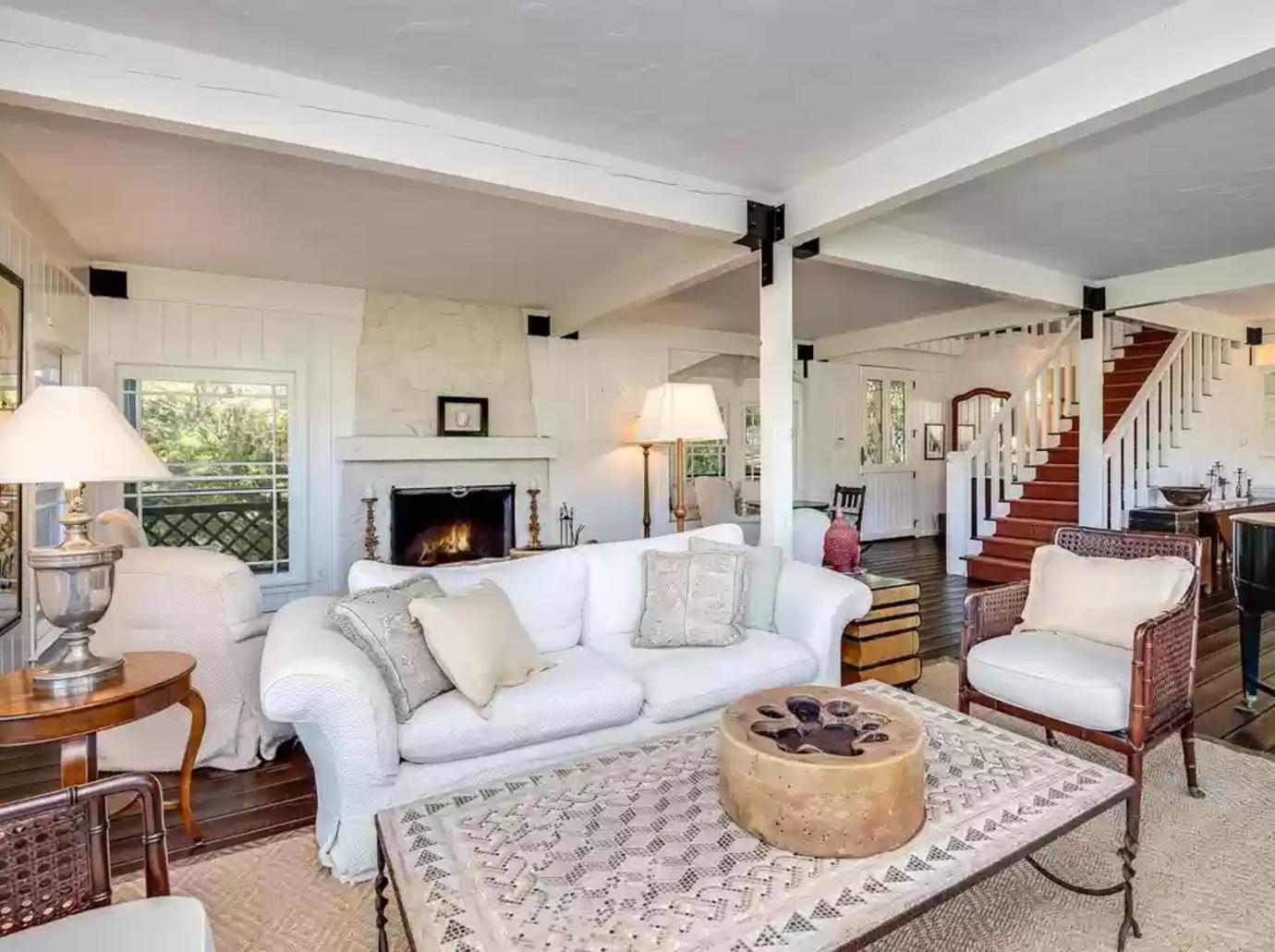 brooke shields living room