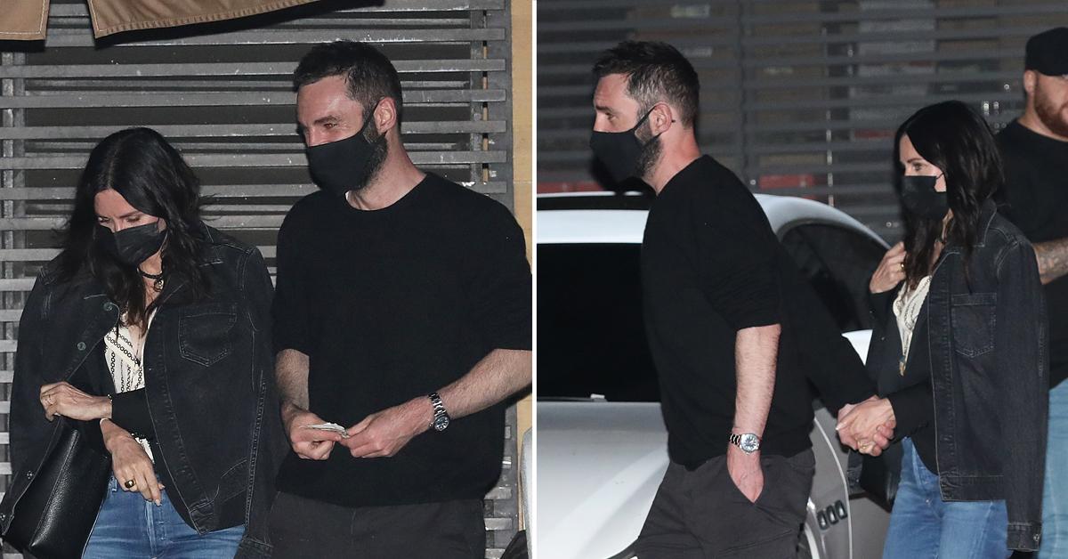 Courteney Cox Johnny Mcdaid Have Date Night In Malibu Photos