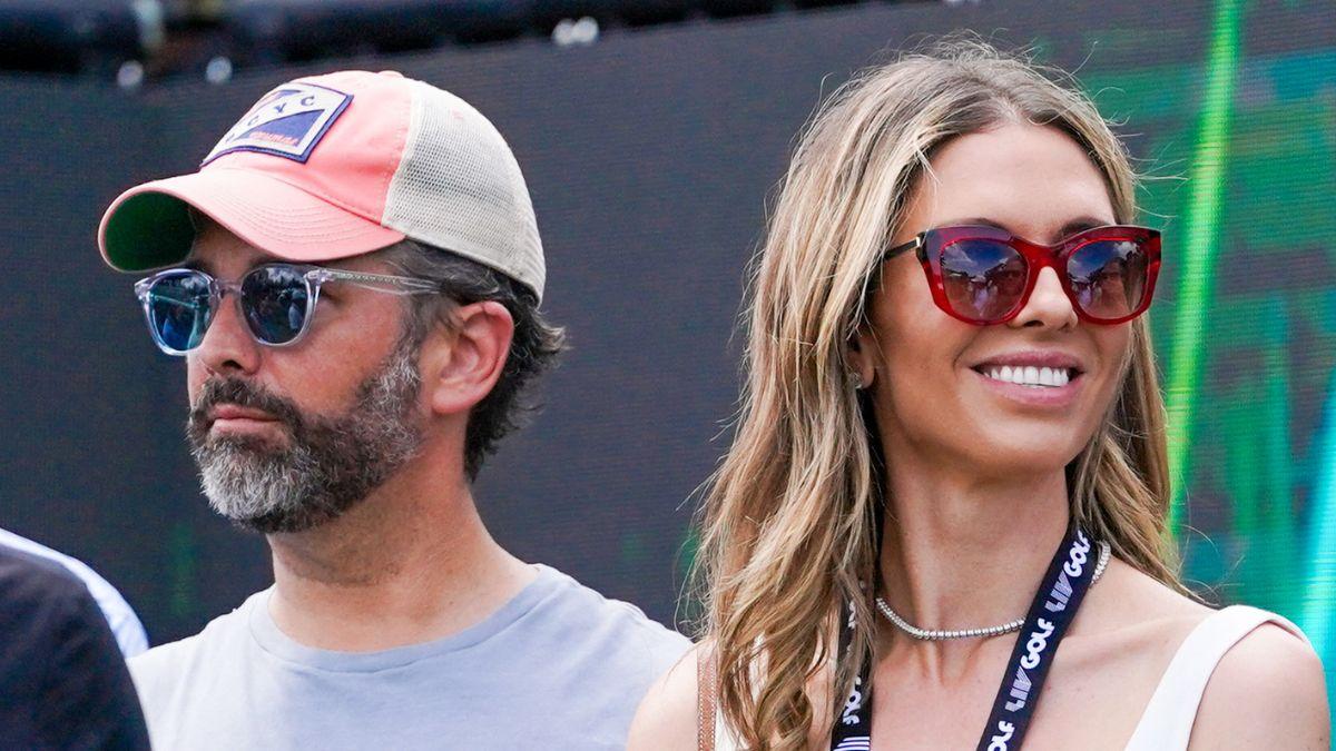 Photo of Donald Trump Jr. and Bettina Anderson.