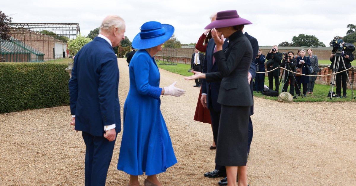 Photo of the Waleses introduced the First Couple to King Charles and Queen Camilla.
