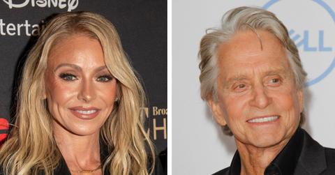 Image of Michael Douglas appeared as a guest on Kelly Ripa's podcast on October 21.
