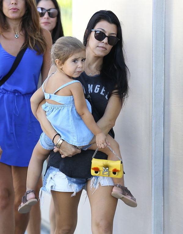 That Time Kourtney Kardashians Daughter Penelope Disick Got Hit By A Car Door