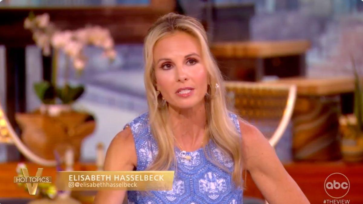 Photo of Elisabeth Hasselbeck insisted she and Joy Behar 'are like family.'