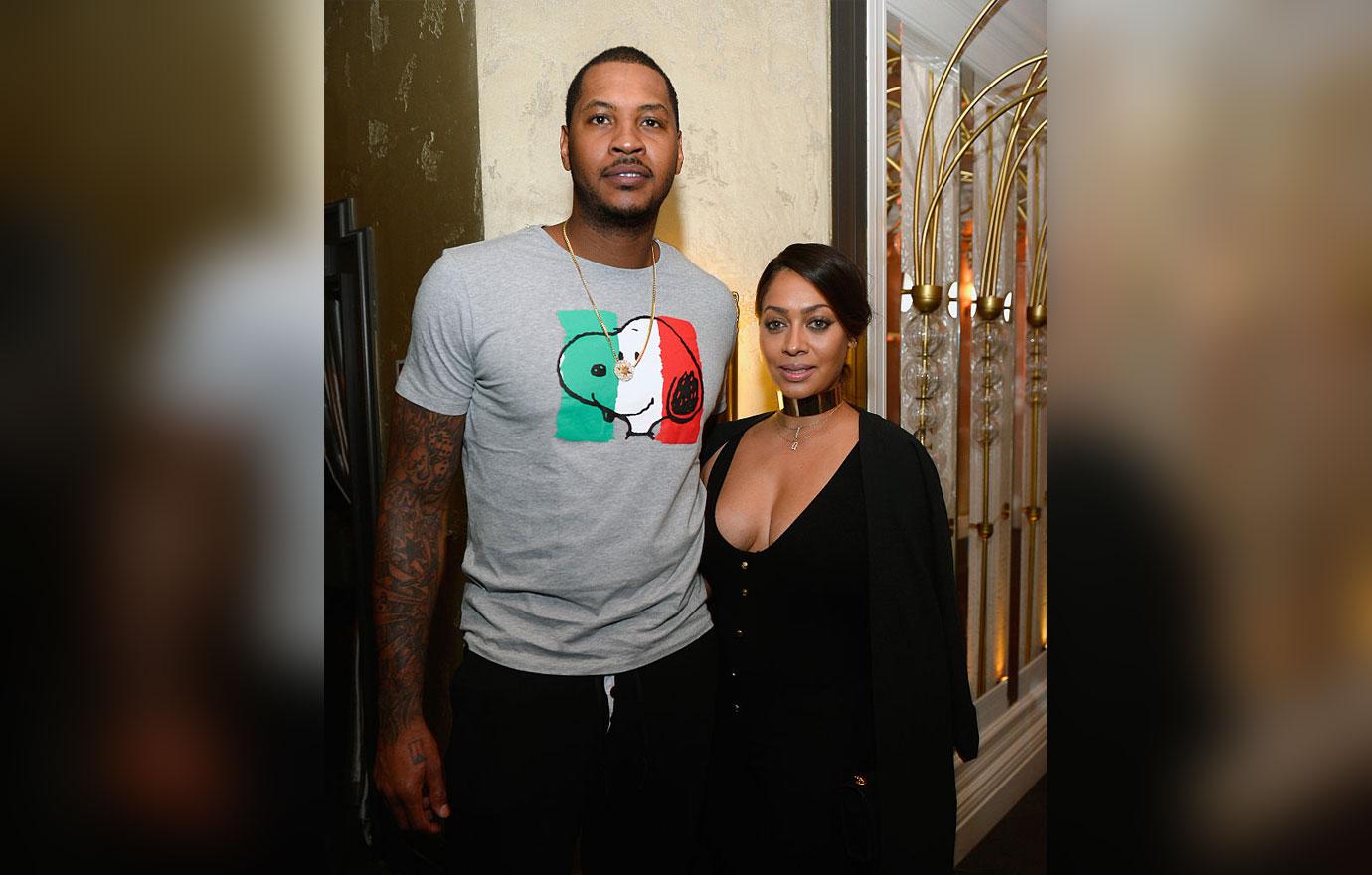 La La And Carmelo Anthony Marriage Strained