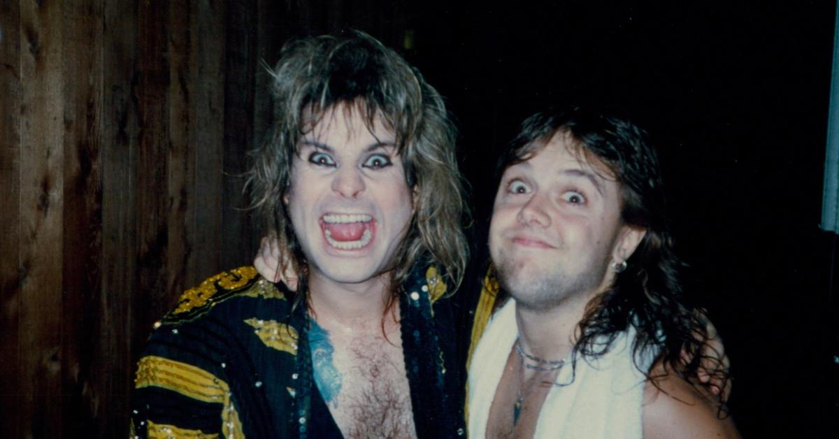 Image of Lars Ulrich said he had no idea it'd be the last time he'd see Ozzy Osbourne.