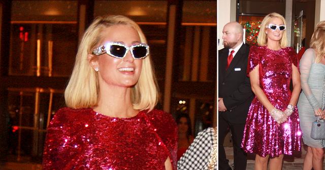 paris hilton ribbon cutting to resorts world grand opening in las vegas