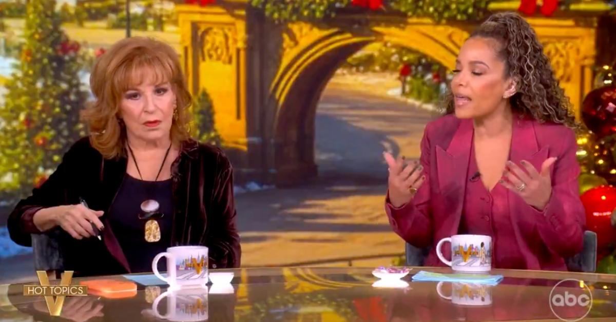 Photo of Sunny Hostin likened Donald Trump to a 'clown' running a 'circus' on 'The View.'