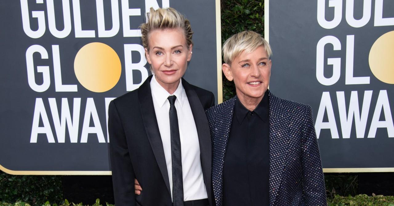 ellen degeneres uk estate floods fled us donald trumps election win report