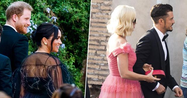 Meghan Markle, Prince Harry, Katy Perry, Orlando Bloom