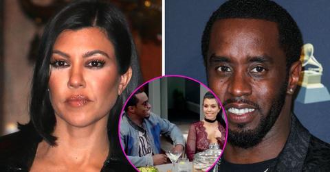 kourtney kardashian diddy birthday punch