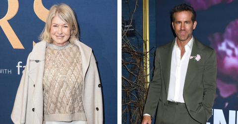 Composite photo of Martha Stewart and Ryan Reynolds.