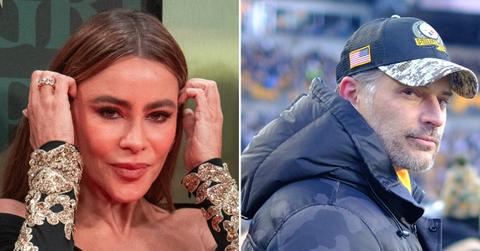 sofia vergara furious joe new girlfriend cuddling dog pp