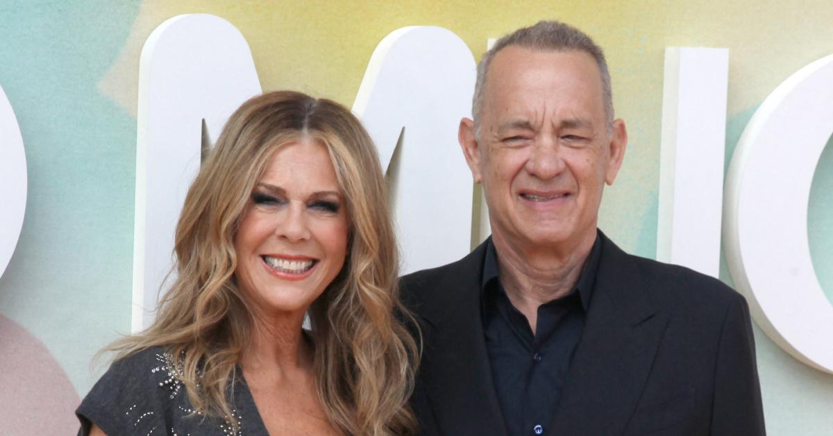 Image of Rita Wilson and her husband, Tom Hanks, starred alongside Rob Reiner in 'Sleepless in Seattle.'