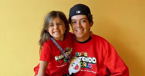 Photo of Jack Avery and daughter.