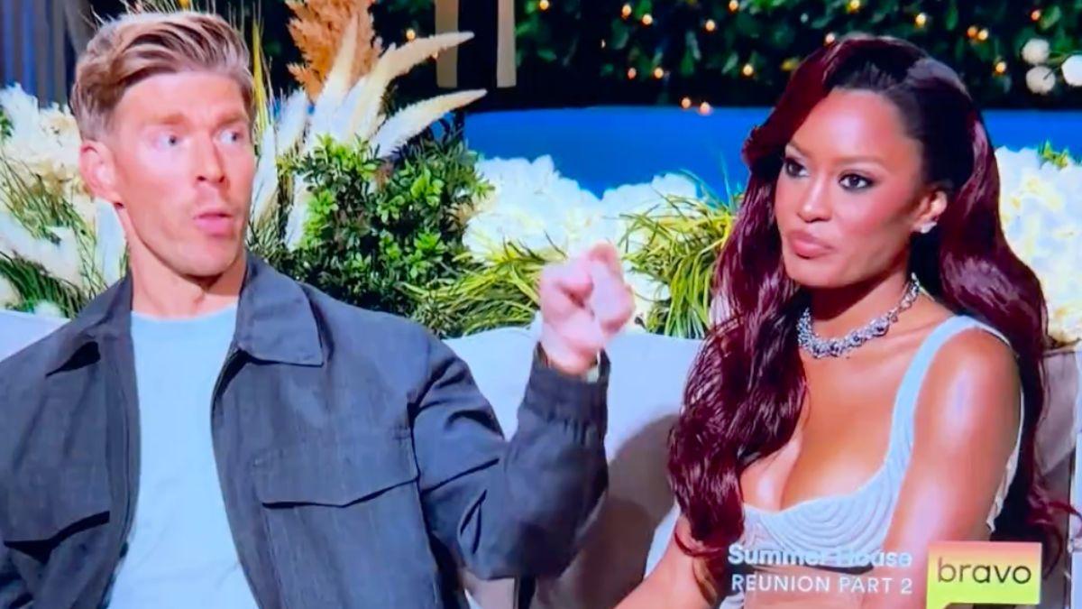 Image of Ciara Miller dragged Amanda Batula at the 'Summer House' reunion.