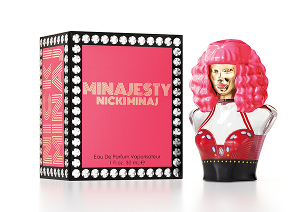 Nicki Minaj Minajesty 30 mL bottle and carton 300 dpi