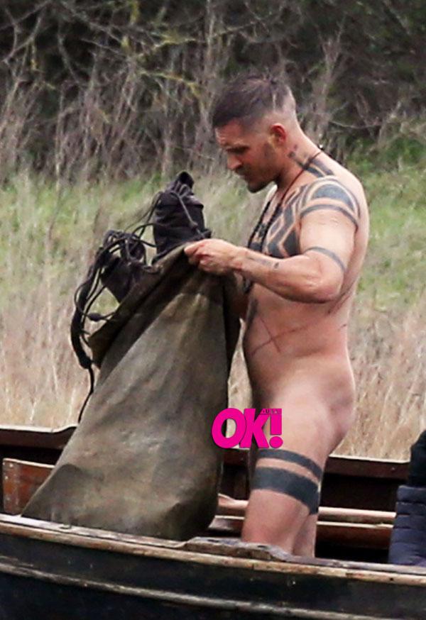 tom hardy naked rude while filming taboo