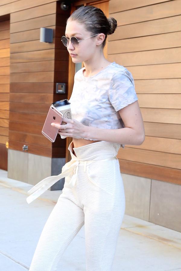 Gigi Hadid steps out in New York City