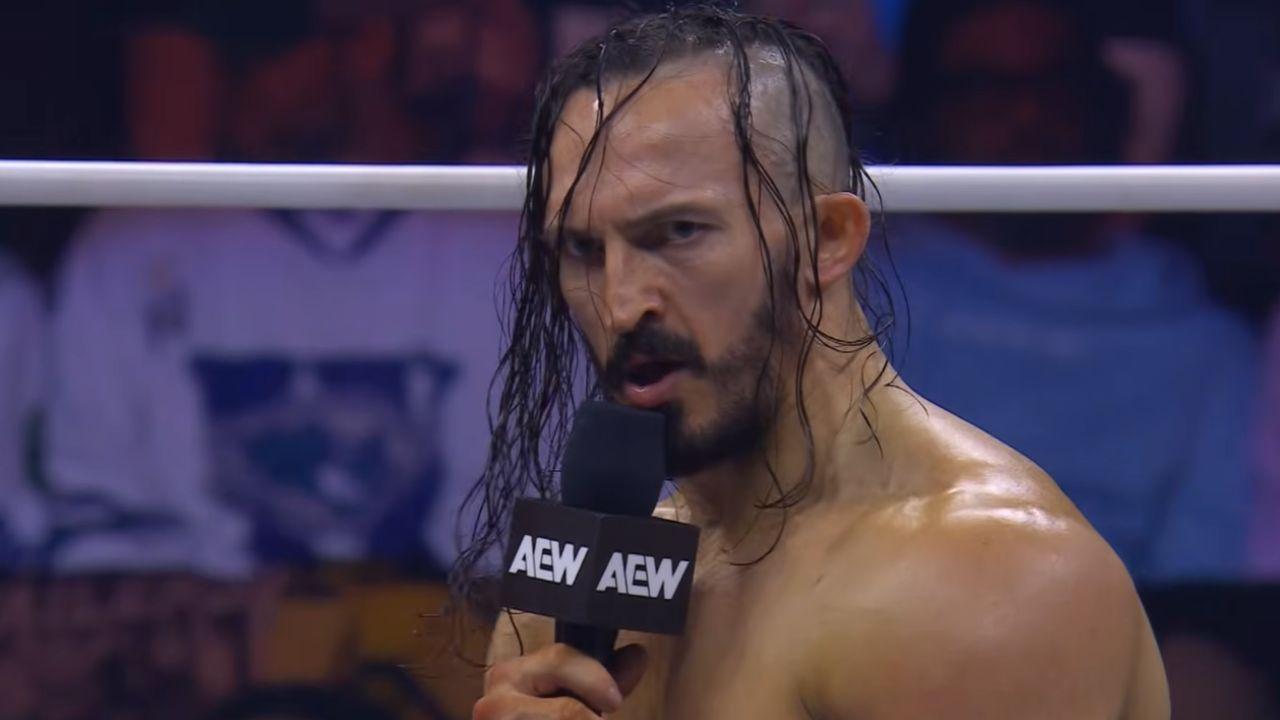 Image of Pac built a decorated AEW career after joining the company in 2019, becoming its inaugural All-Atlantic Champion and a two-time World Trios Champion.