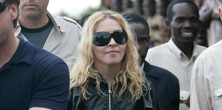 Madonna Visits Local Village In Malawi