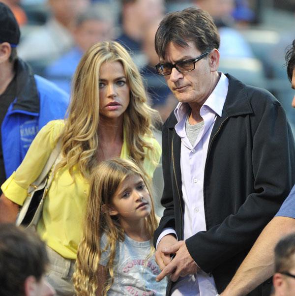 denise richards charlie sheen millions daughters trust fund