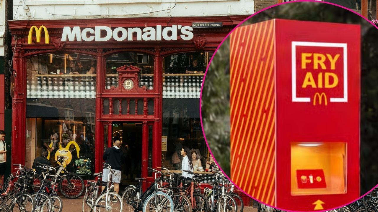 Photo of McDonald's Fry Aid machine