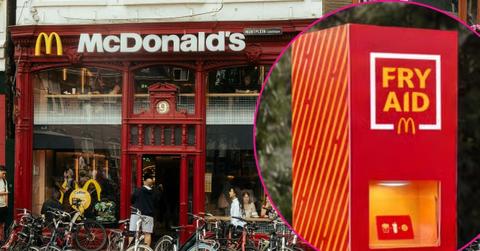 Photo of McDonald's Fry Aid machine