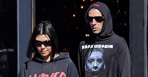 Photo of Travis Barker and Kourtney Kardashian