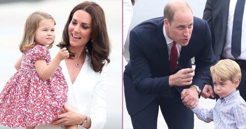 Royal Tour Prince George Princess Charlotte Kate Middleton Photos Long