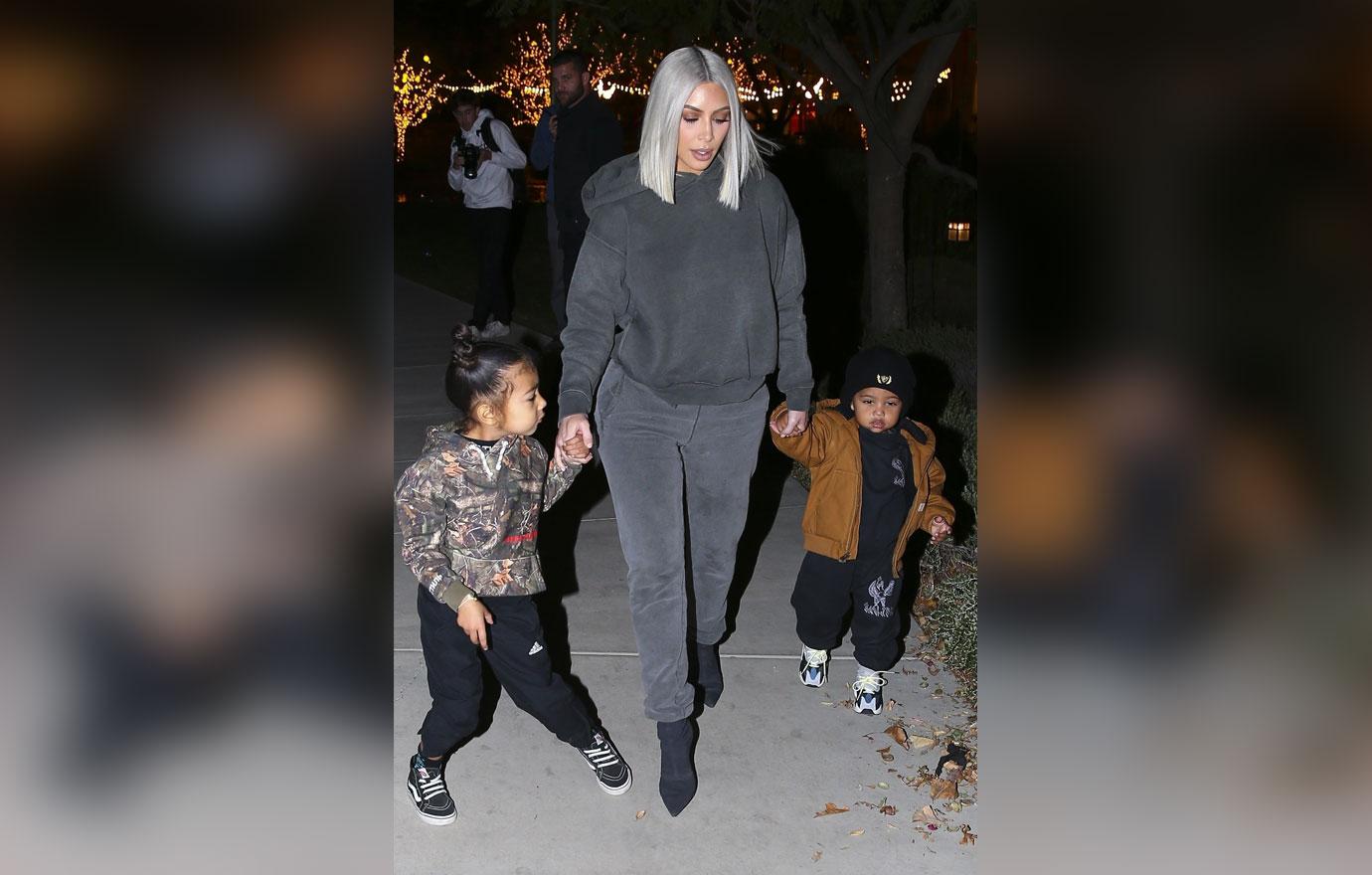 Kris jenner kim kardashian baby celebration