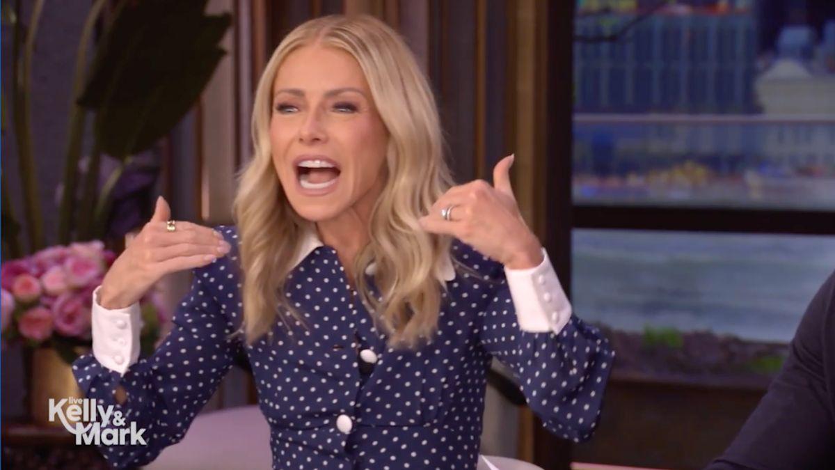 Image of 'This is an $8 bottle of rosé,' Kelly Ripa informed a Hamptons waiter.