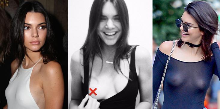 Kendall jenner nipple piercings naked best nip slip sexy nude 01