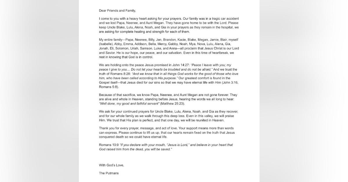 Photo of The reality TV stars asked for prayers, as some of their relatives are still in the hospital.