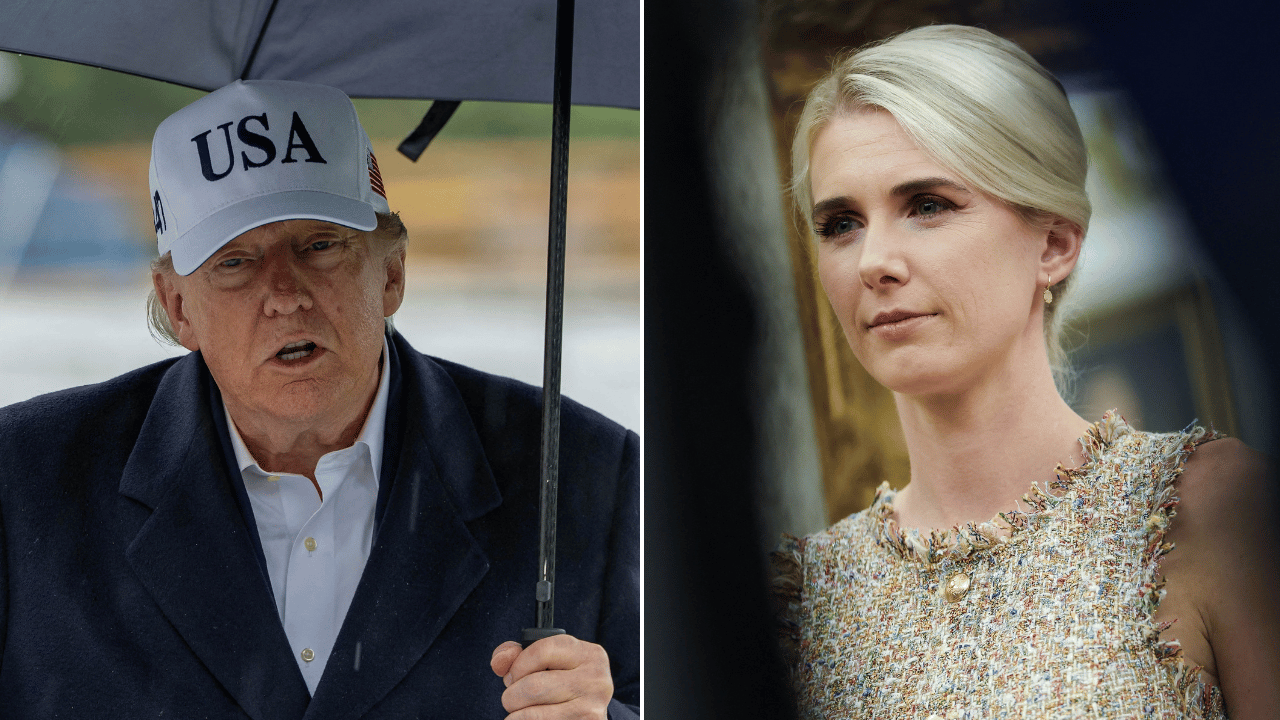 Image of Natalie Harp's relationship with Donald Trump had sparked widespread social media scrutiny.