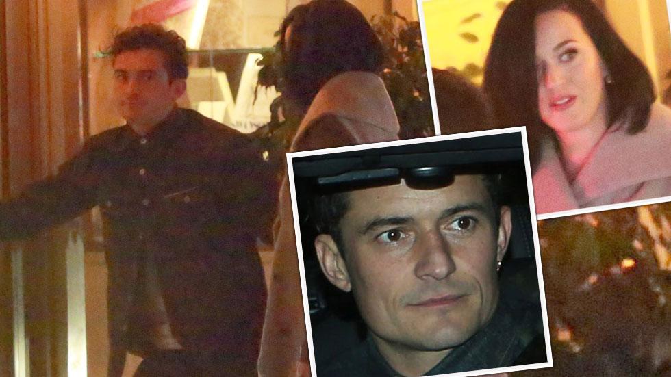 orlando bloom katy perry dinner date night