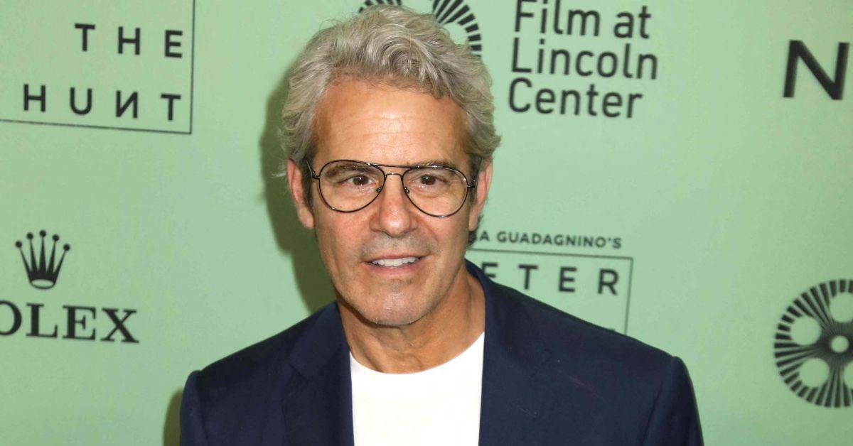 image of Andy Cohen hosted CNN's New Year's Eve special with Anderson Cooper.