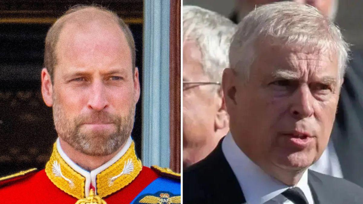 Photo of Prince William and Ex-Prince Andrew