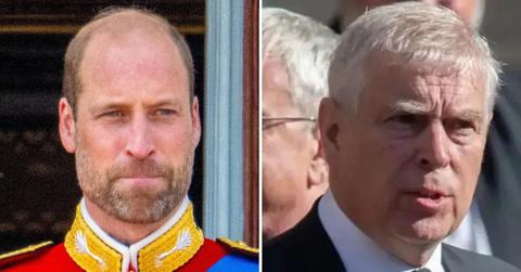 Photo of Prince William and Ex-Prince Andrew